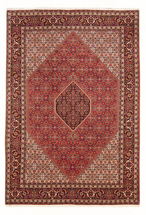 Perzisch tapijt - Bijar - Koninklijk - 300 x 200 cm - rood