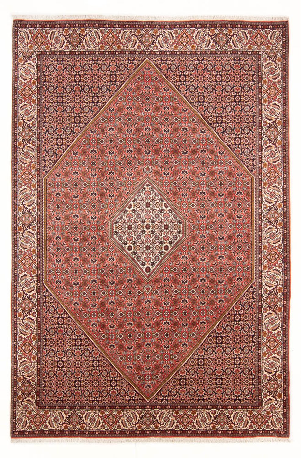 Perzisch tapijt - Bijar - Koninklijk - 300 x 202 cm - rood