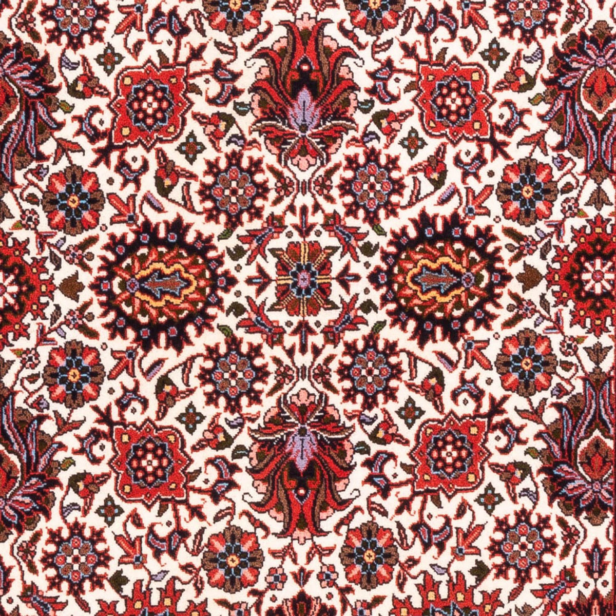 Loper Perzisch tapijt - Bijar - Koninklijk - 190 x 106 cm - crème