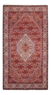 Loper Perzisch tapijt - Bijar - Koninklijk - 185 x 104 cm - rood