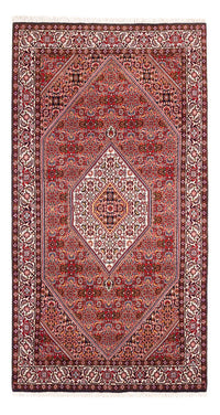 Loper Perzisch tapijt - Bijar - Koninklijk - 185 x 104 cm - rood