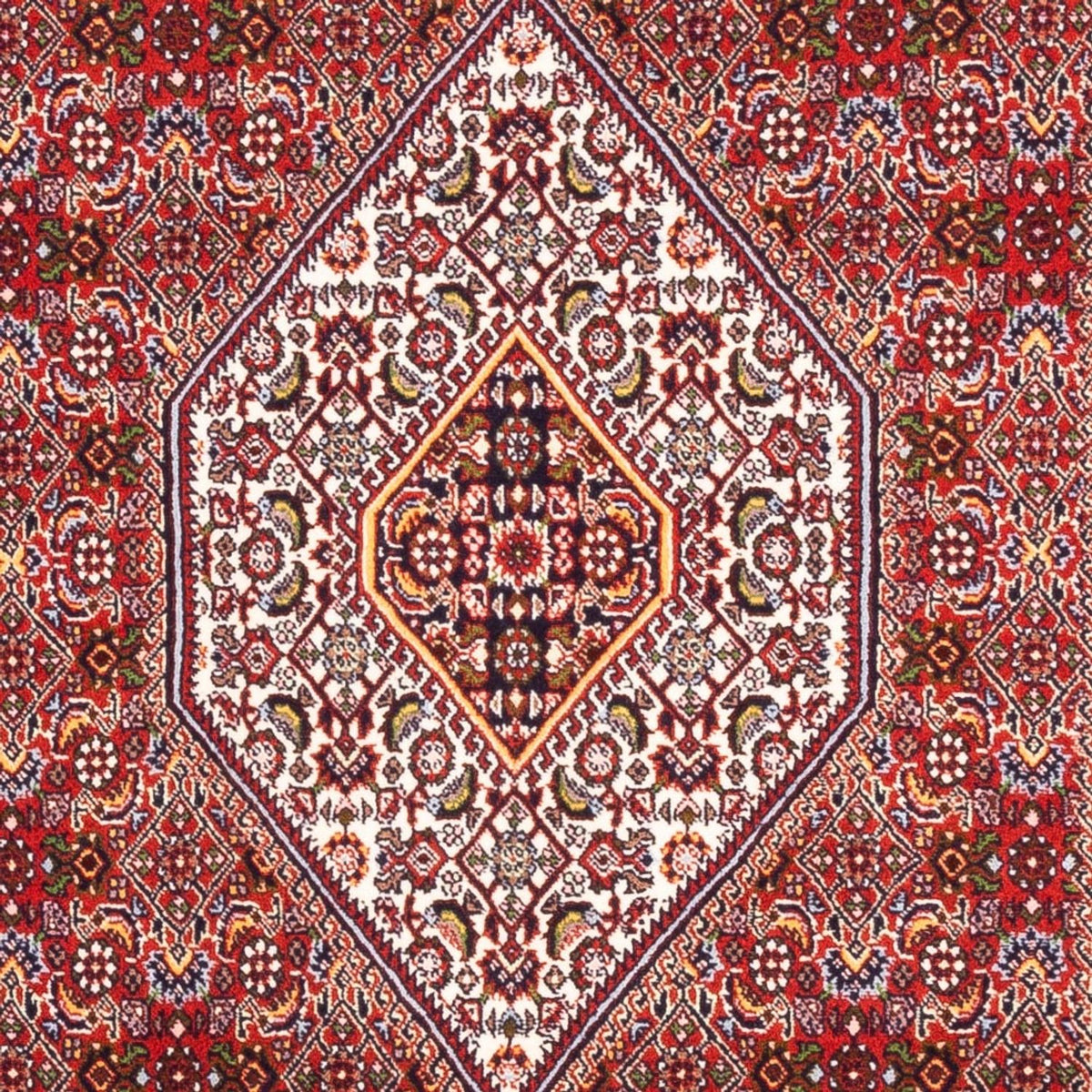 Loper Perzisch tapijt - Bijar - Koninklijk - 185 x 104 cm - rood