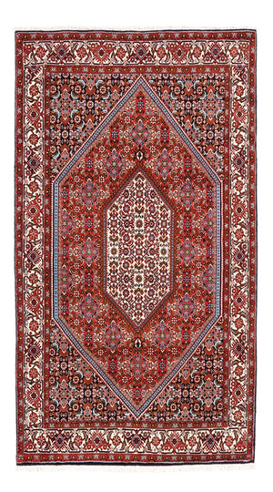 Perzisch tapijt - Bijar - Koninklijk - 182 x 110 cm - rood
