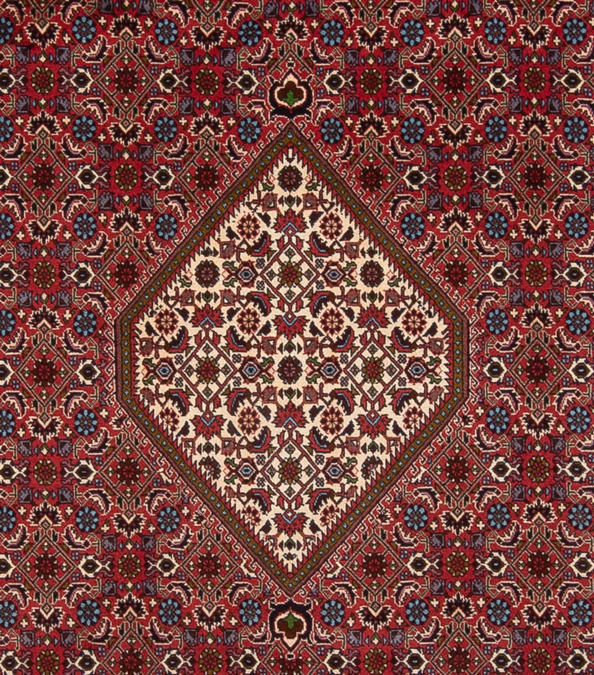 Perzisch tapijt - Bijar - Koninklijk - 342 x 252 cm - donkerrood