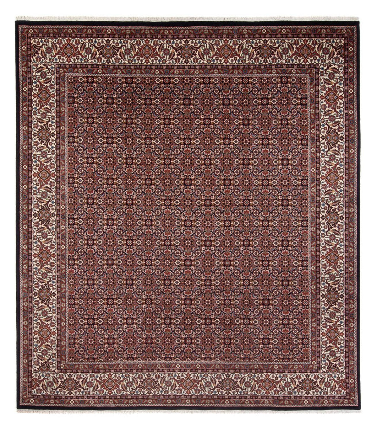 Perzisch tapijt - Bijar - Koninklijk - 300 x 248 cm - donkerblauw