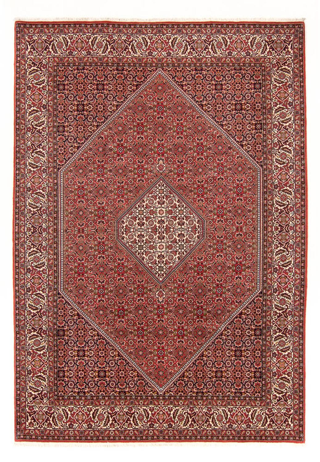 Perzisch tapijt - Bijar - Koninklijk - 290 x 202 cm - rood