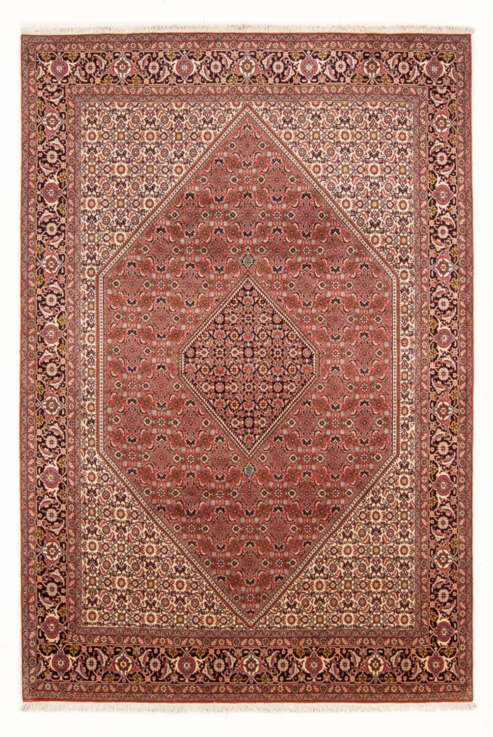 Perzisch tapijt - Bijar - Koninklijk - 300 x 200 cm - rood