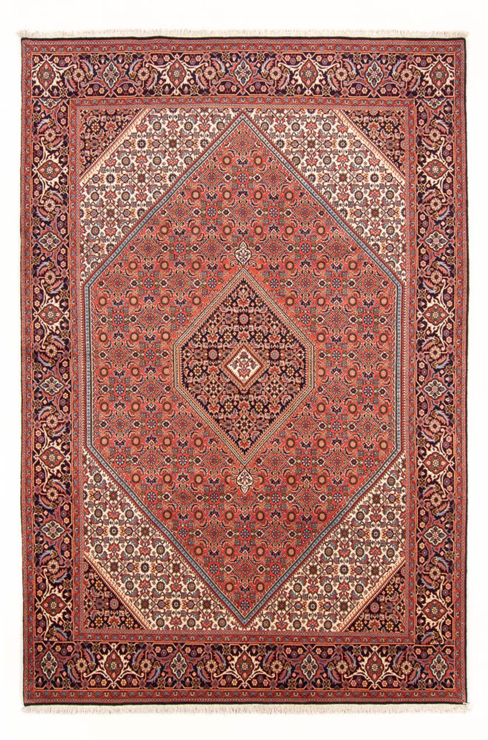 Perzisch tapijt - Bijar - Koninklijk - 300 x 200 cm - rood
