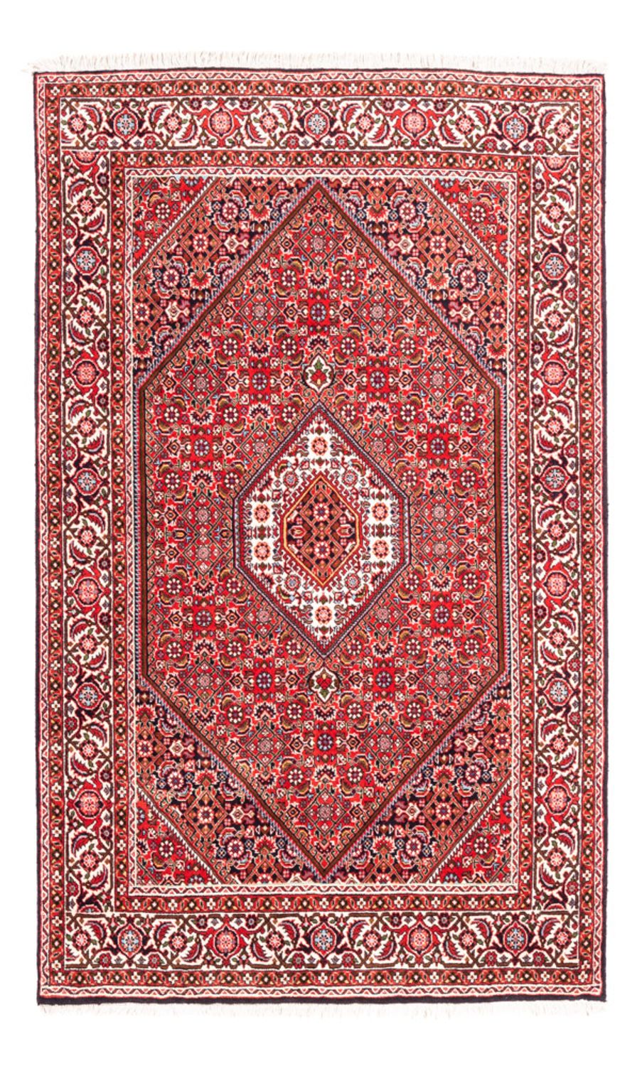 Perzisch tapijt - Bijar - Koninklijk - 170 x 110 cm - rood