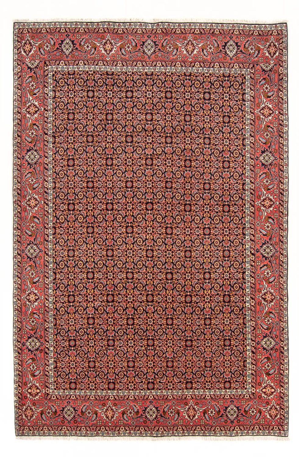 Perzisch tapijt - Bijar - Koninklijk - 302 x 200 cm - rood