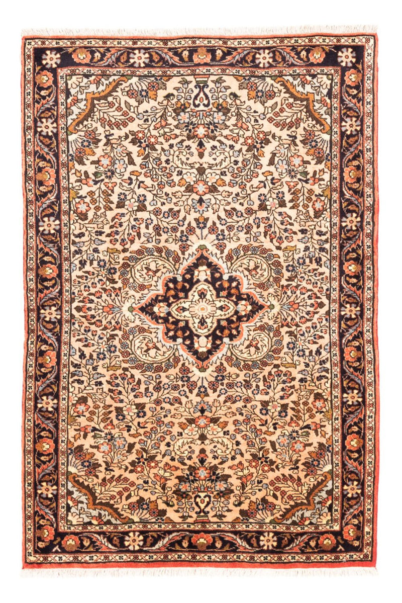 Perzisch tapijt - Bijar - Koninklijk - 147 x 100 cm - licht beige