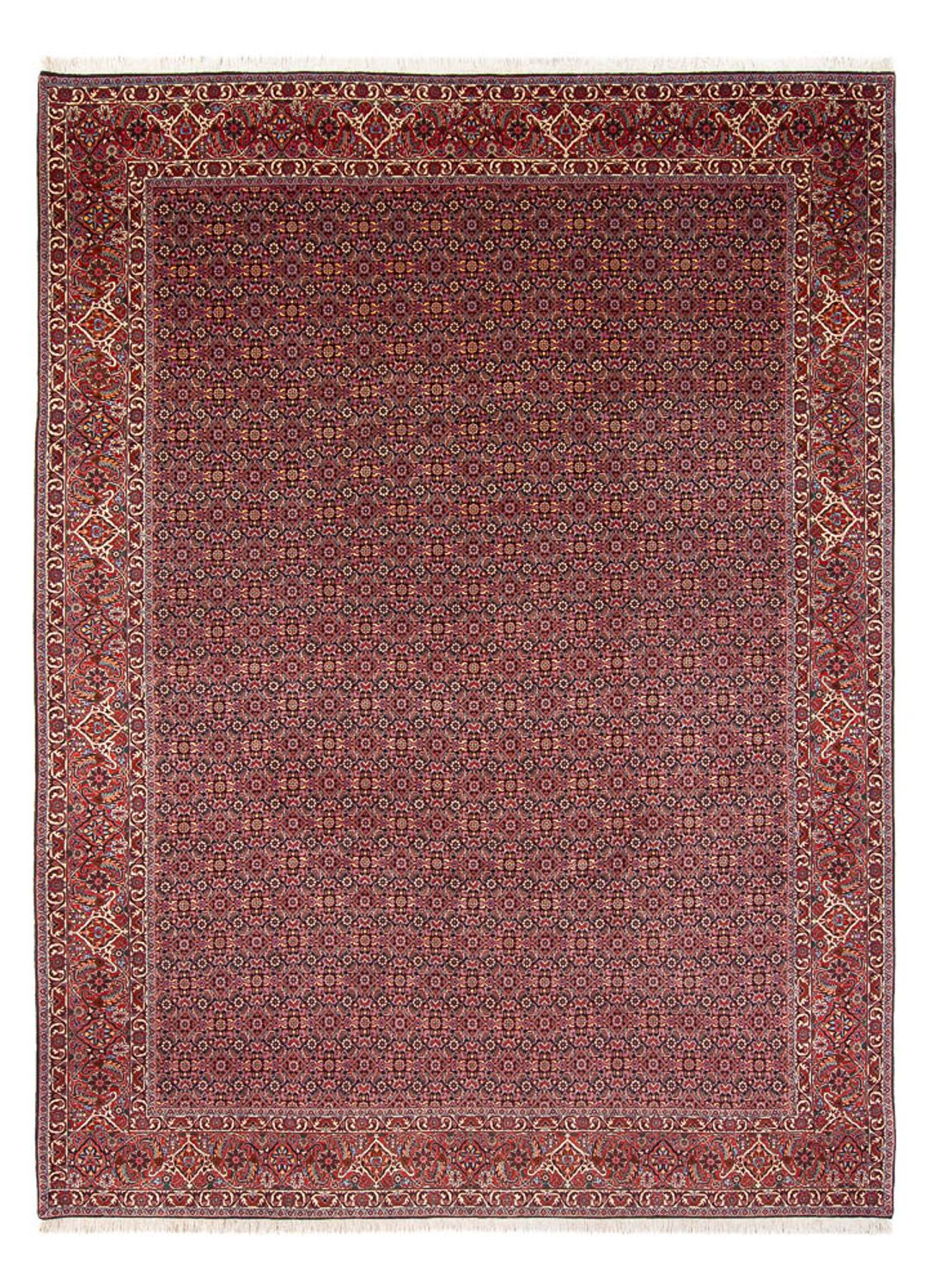 Perzisch tapijt - Bijar - Koninklijk - 337 x 260 cm - donkerblauw