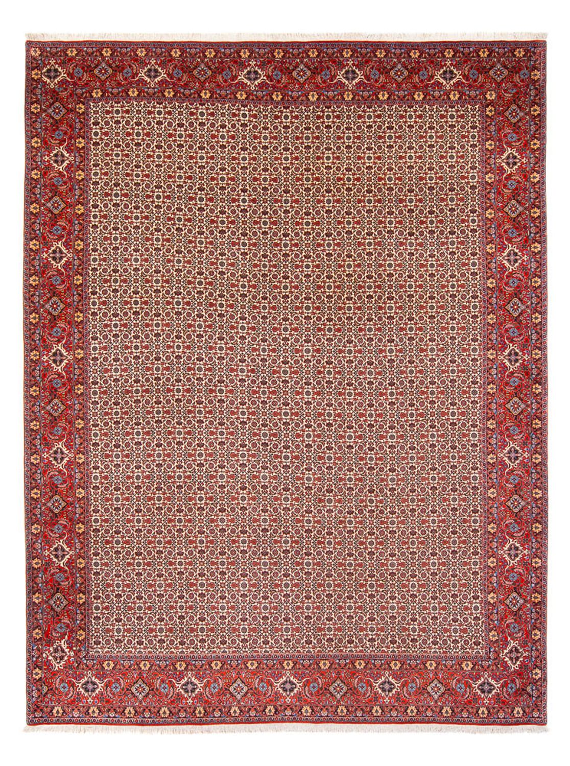Perzisch tapijt - Bijar - Koninklijk - 343 x 260 cm - crème