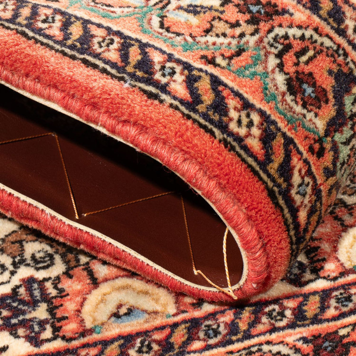 Perzisch tapijt - Bijar - Koninklijk - 90 x 73 cm - crème