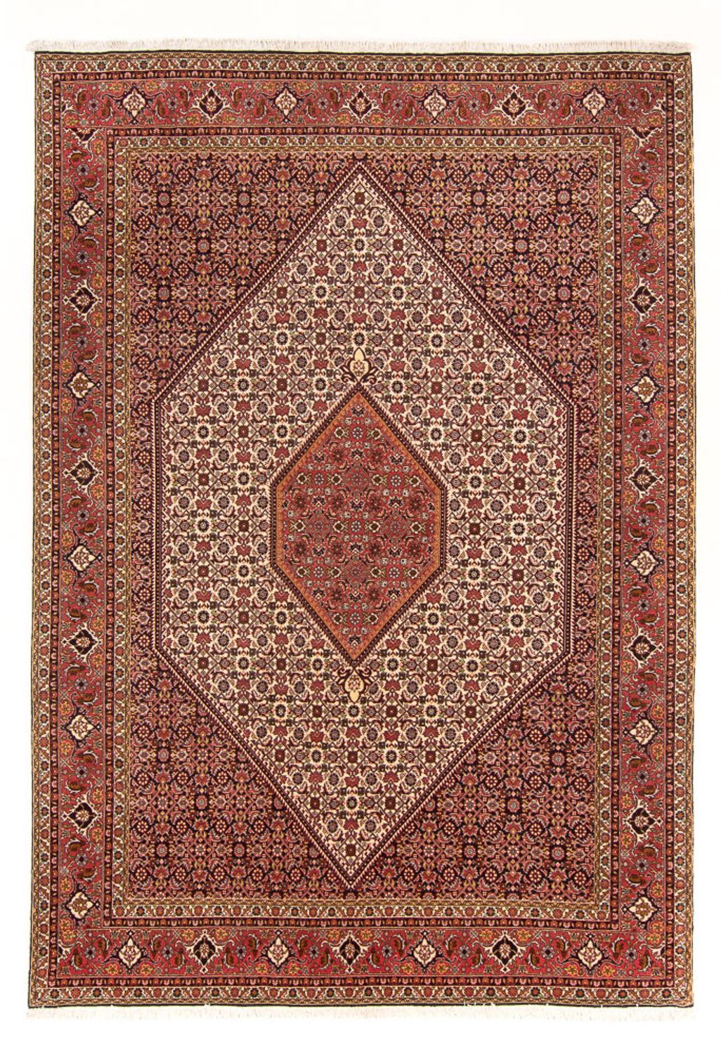 Perzisch tapijt - Bijar - Koninklijk - 288 x 200 cm - rood