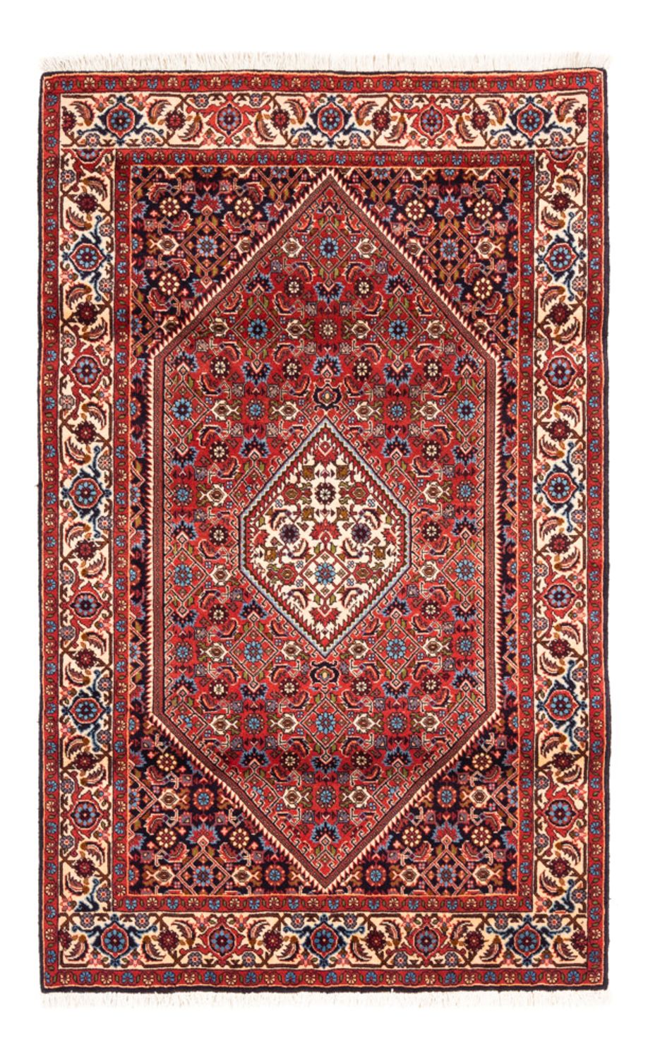 Perzisch tapijt - Bijar - Koninklijk - 167 x 110 cm - rood