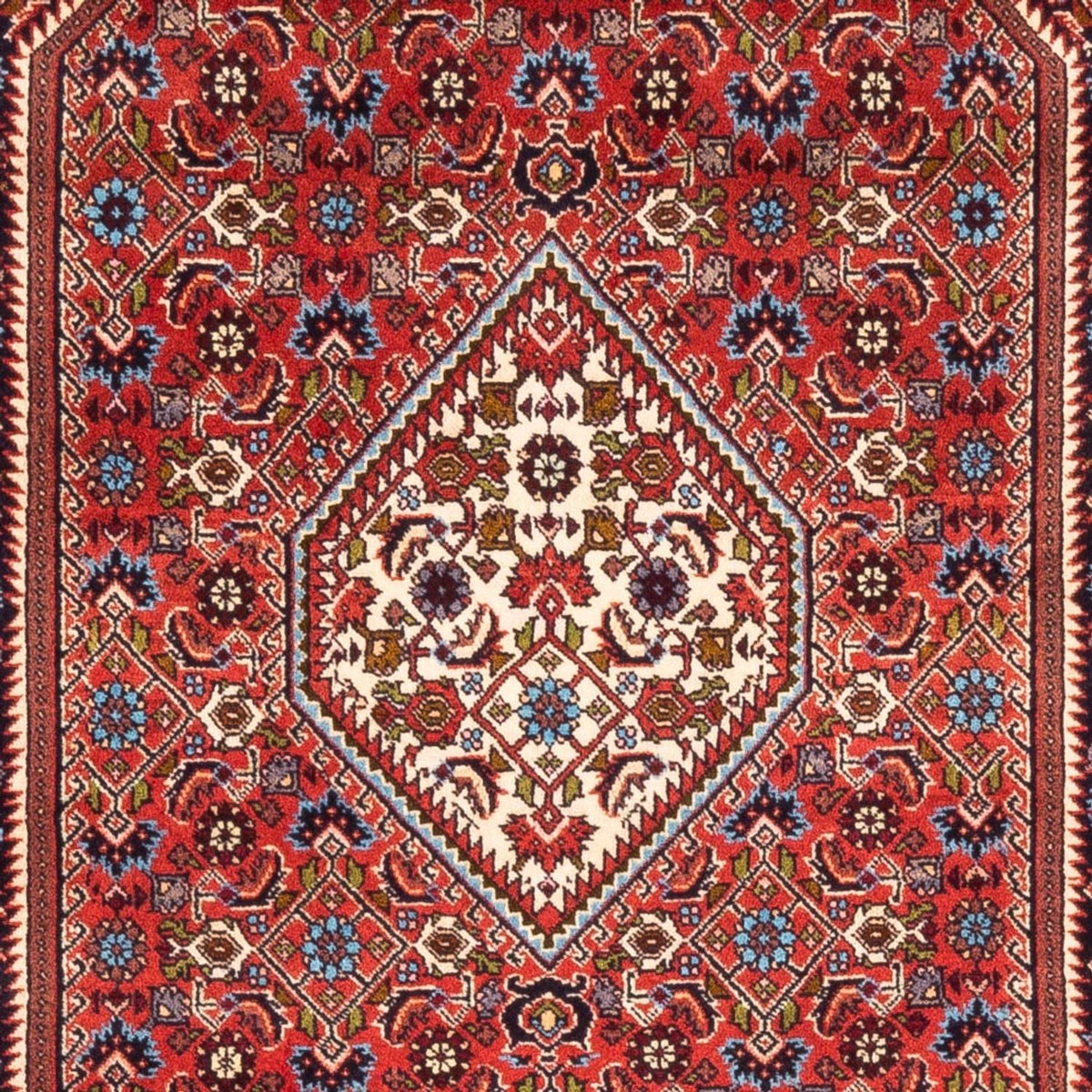 Perzisch tapijt - Bijar - Koninklijk - 167 x 110 cm - rood
