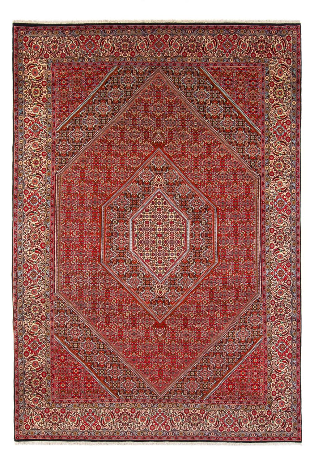 Perzisch tapijt - Bijar - Koninklijk - 341 x 248 cm - rood