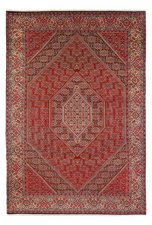 Perzisch tapijt - Bijar - Koninklijk - 341 x 248 cm - rood
