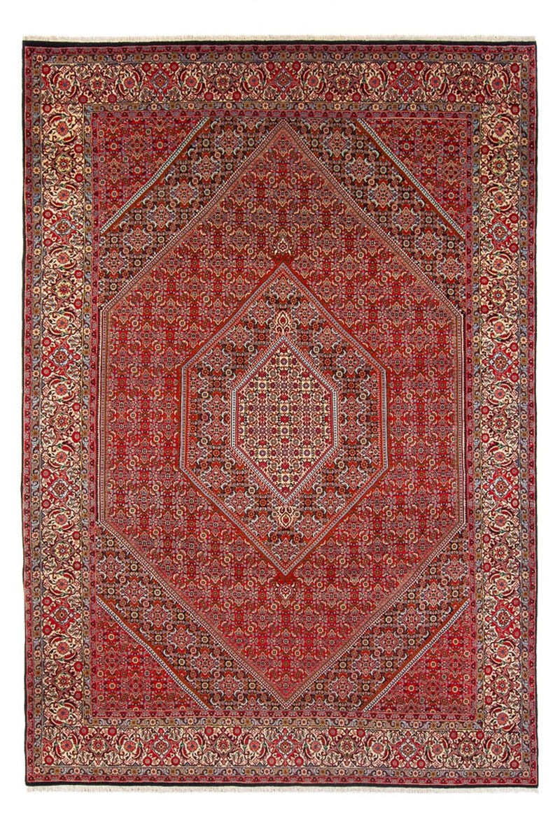 Perzisch tapijt - Bijar - Koninklijk - 341 x 248 cm - rood