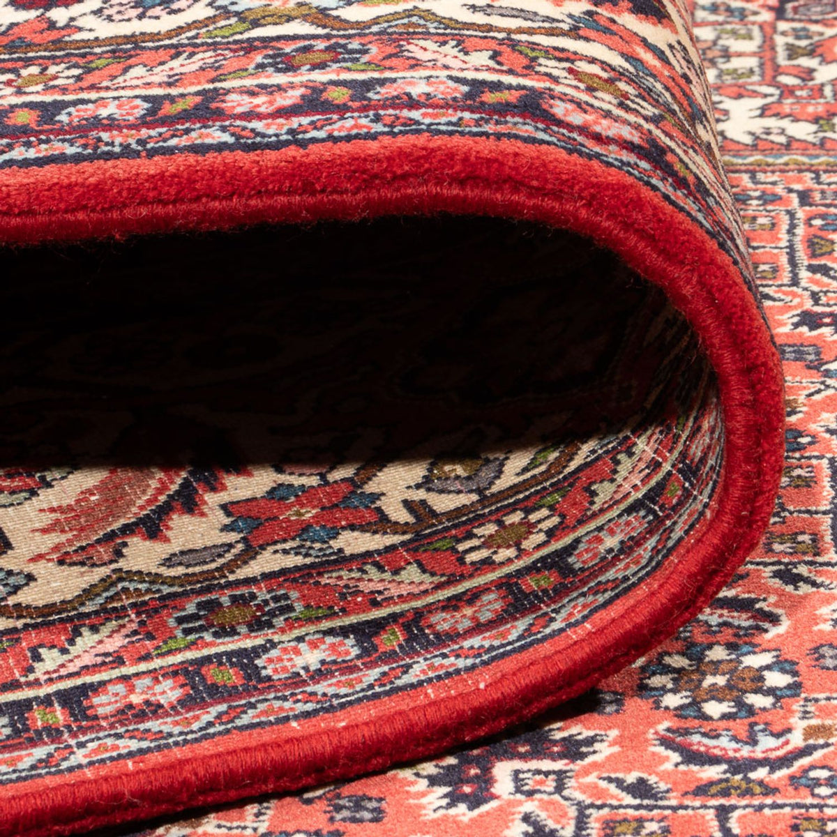 Perzisch tapijt - Bijar - Koninklijk - 395 x 300 cm - licht rood