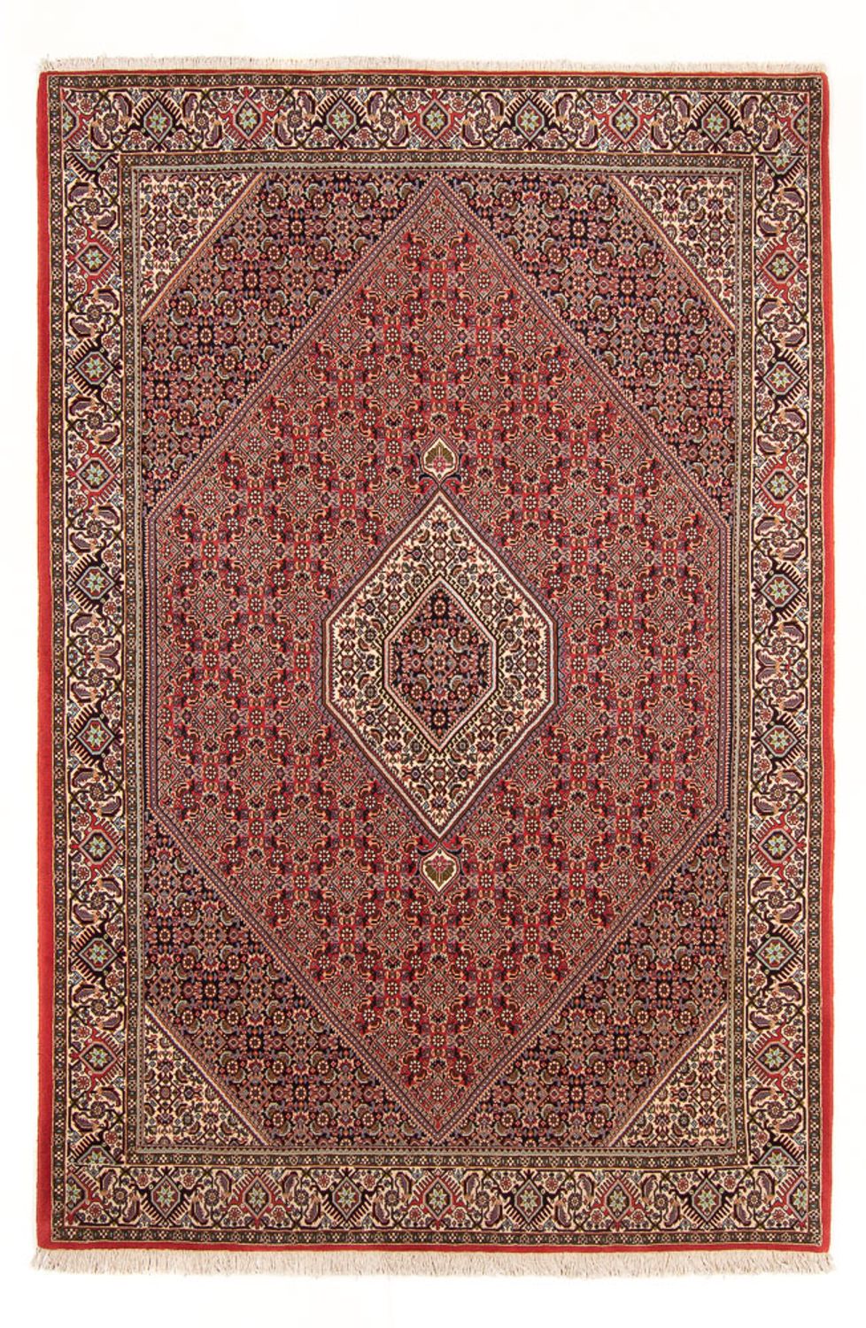 Perzisch tapijt - Bijar - Koninklijk - 294 x 200 cm - rood