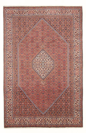 Perzisch tapijt - Bijar - Koninklijk - 303 x 200 cm - rood