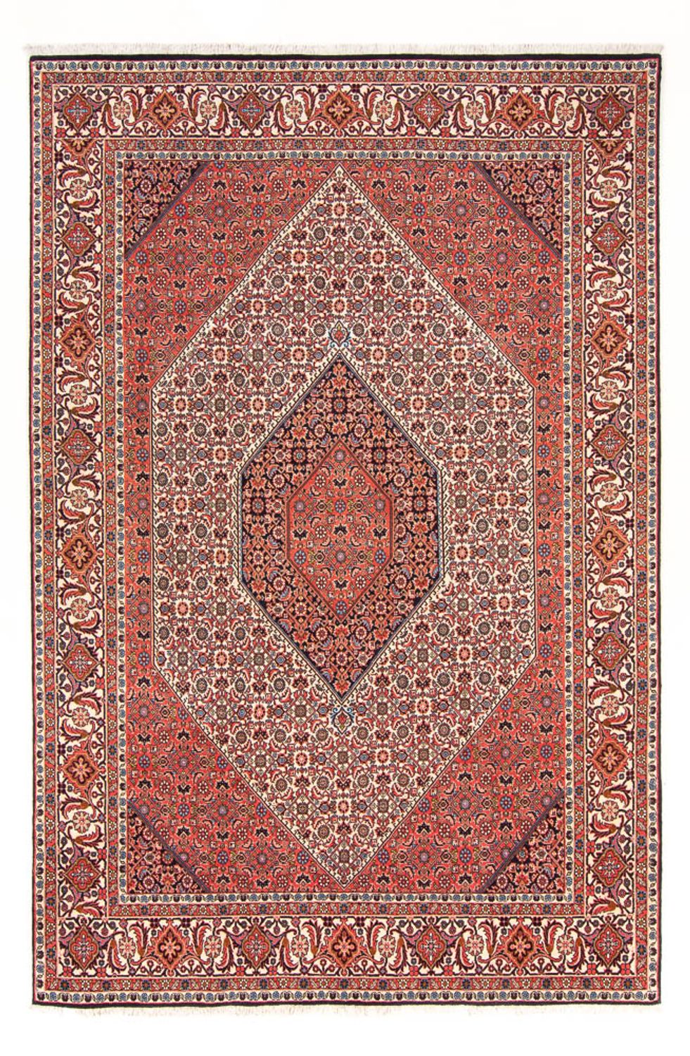 Perzisch tapijt - Bijar - Koninklijk - 303 x 200 cm - rood