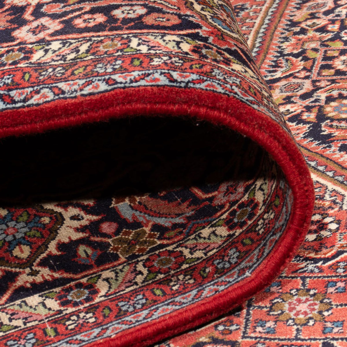 Perzisch tapijt - Bijar - Koninklijk - 348 x 250 cm - donkerrood