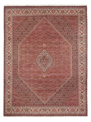 Perzisch tapijt - Bijar - Koninklijk - 342 x 250 cm - donkerrood