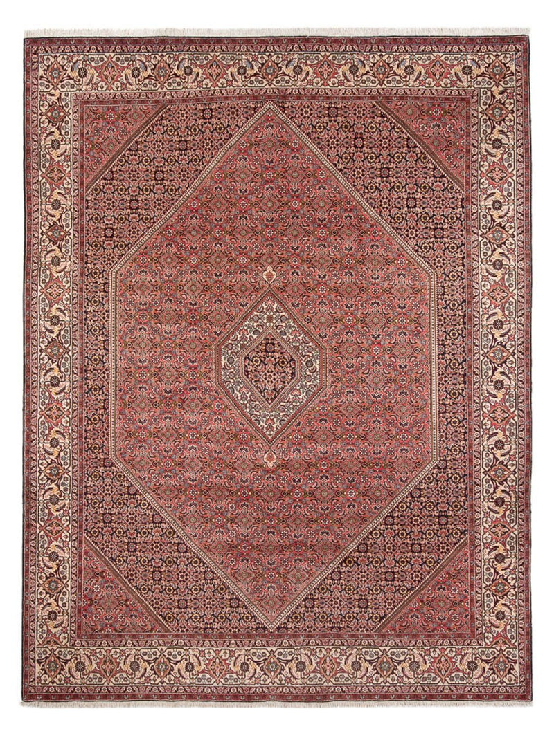 Perzisch tapijt - Bijar - Koninklijk - 342 x 250 cm - donkerrood