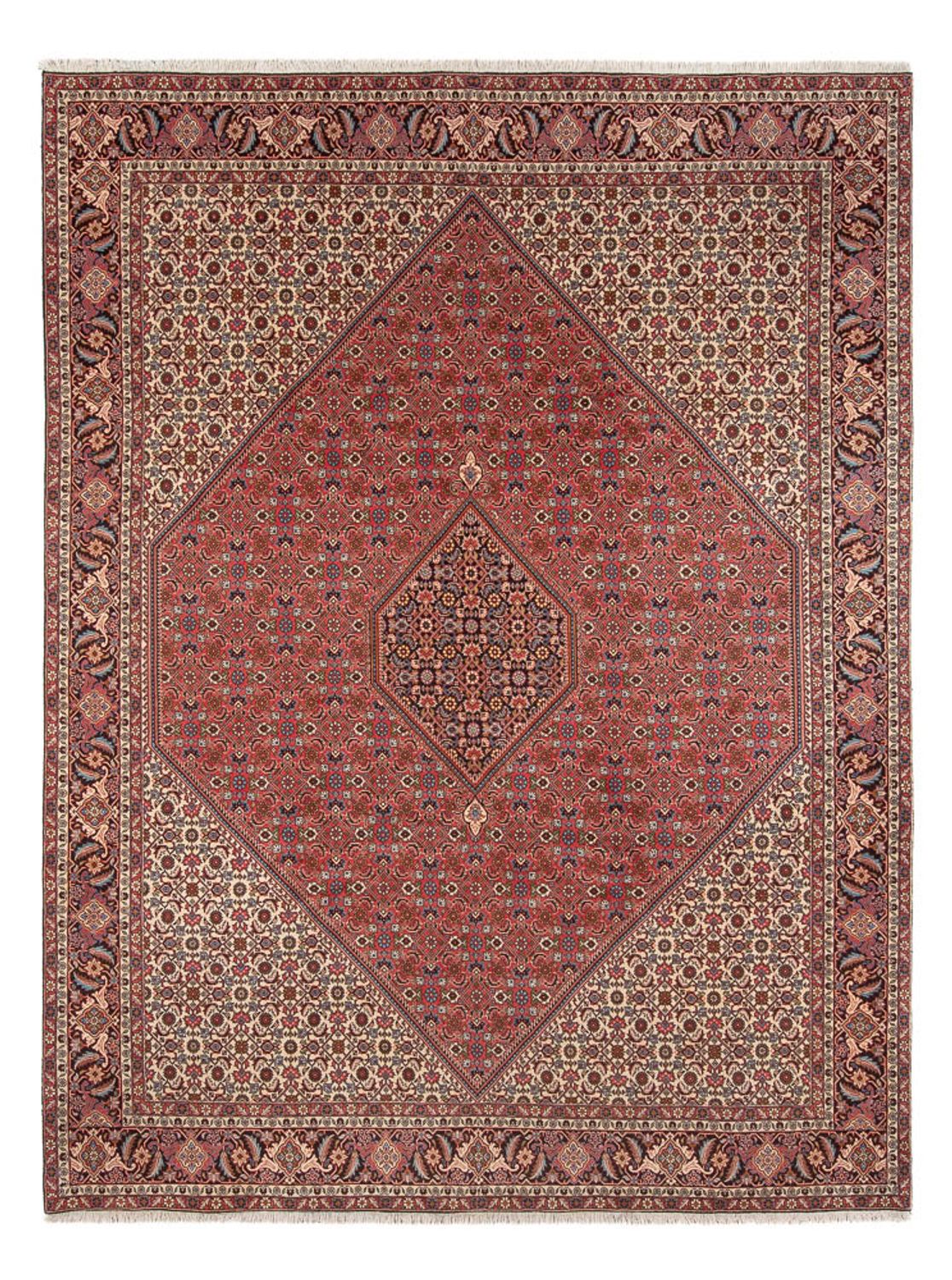 Perzisch tapijt - Bijar - Koninklijk - 348 x 250 cm - rood