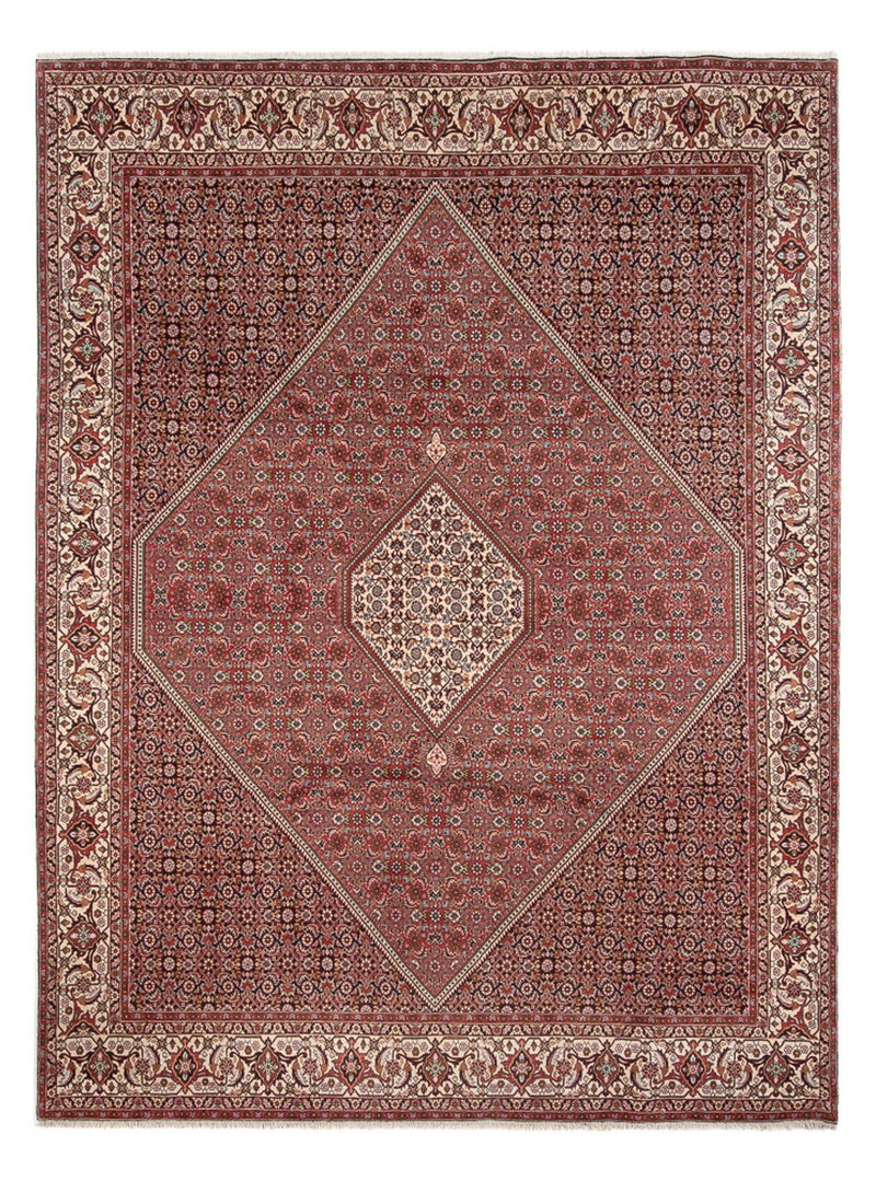 Perzisch tapijt - Bijar - Koninklijk - 343 x 250 cm - donkerrood