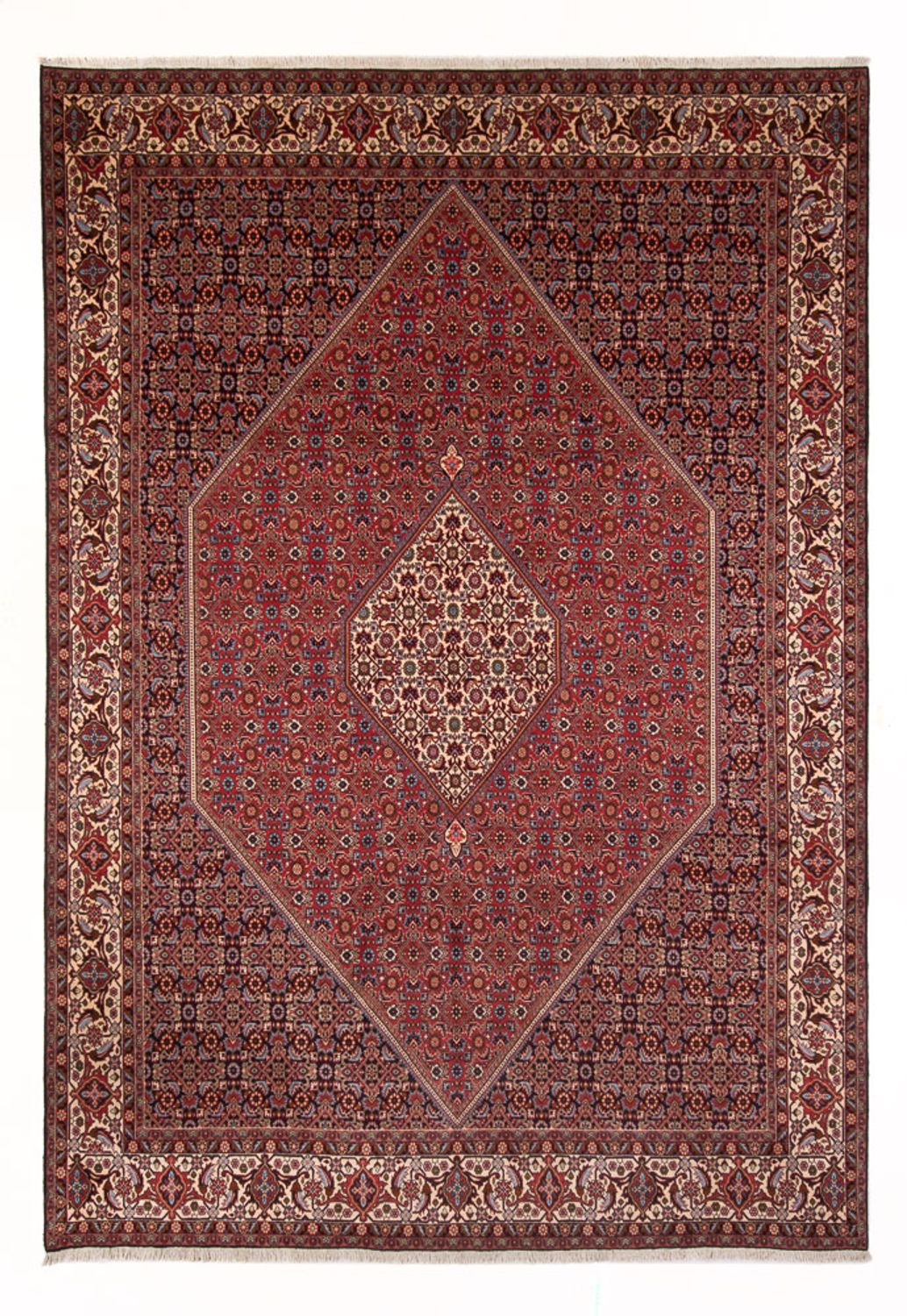 Perzisch tapijt - Bijar - Koninklijk - 342 x 249 cm - rood