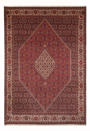Perzisch tapijt - Bijar - Koninklijk - 342 x 249 cm - rood