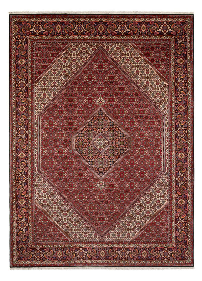 Perzisch tapijt - Bijar - Koninklijk - 352 x 248 cm - donkerrood