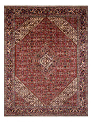 Perzisch tapijt - Bijar - Koninklijk - 339 x 249 cm - donkerrood