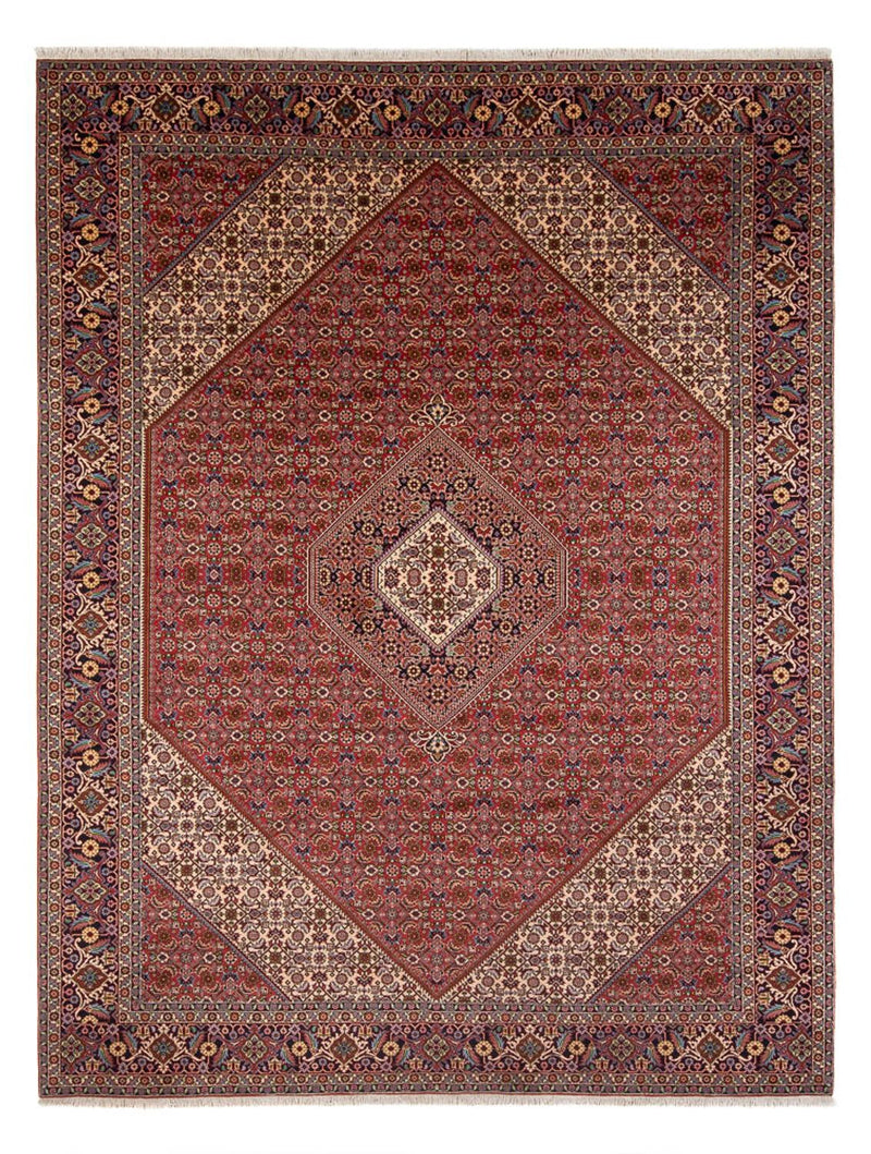 Perzisch tapijt - Bijar - Koninklijk - 339 x 249 cm - donkerrood