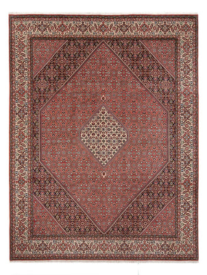 Perzisch tapijt - Bijar - Koninklijk - 334 x 248 cm - licht rood