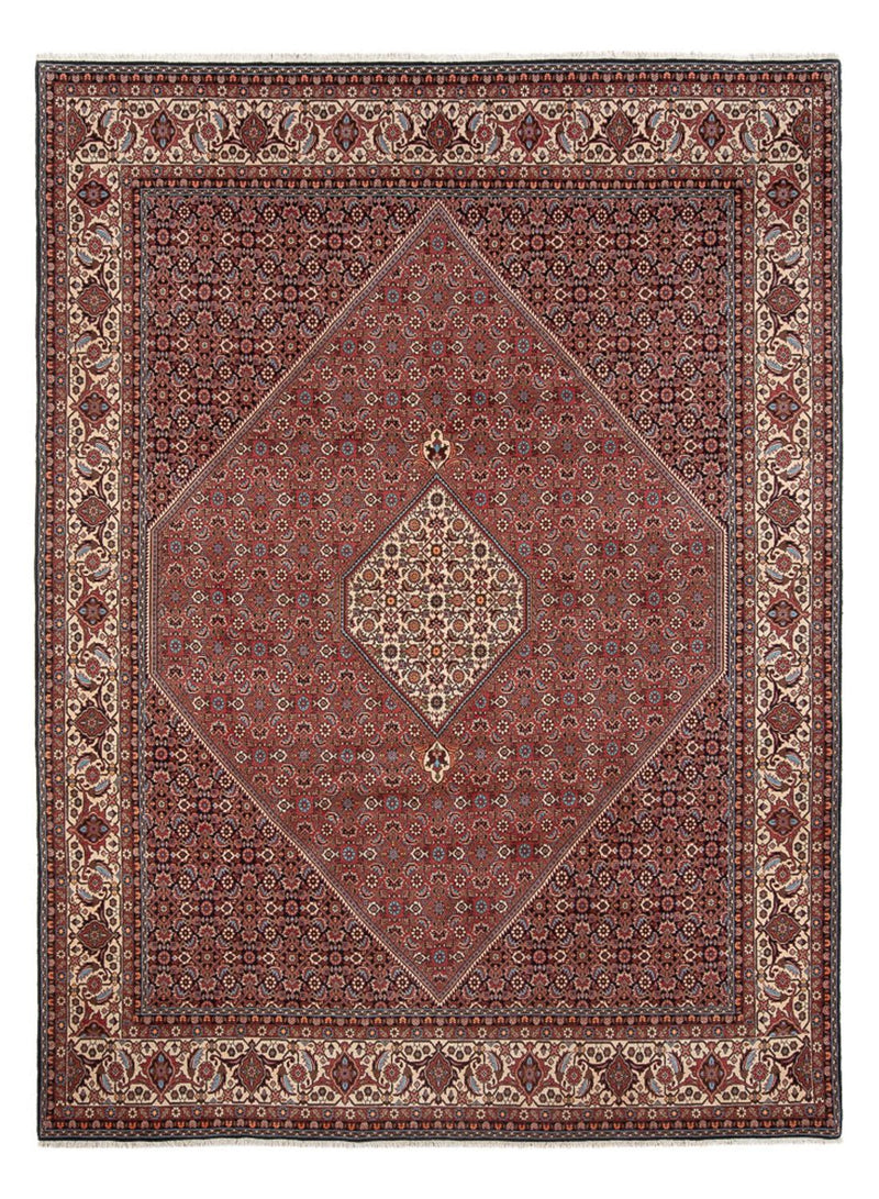 Perzisch tapijt - Bijar - Koninklijk - 350 x 247 cm - donkerrood