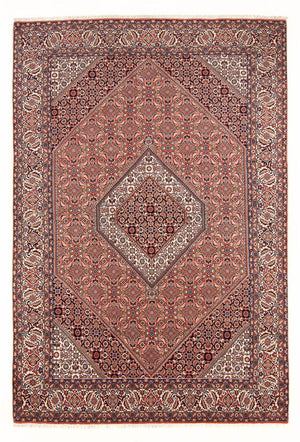 Perzisch tapijt - Bijar - Koninklijk - 291 x 202 cm - rood