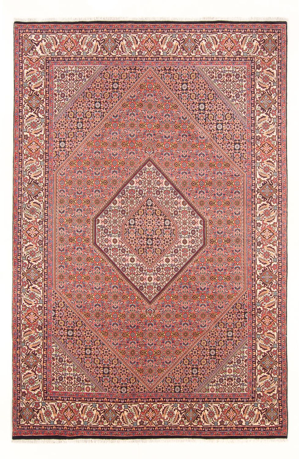 Perzisch tapijt - Bijar - Koninklijk - 297 x 198 cm - rood