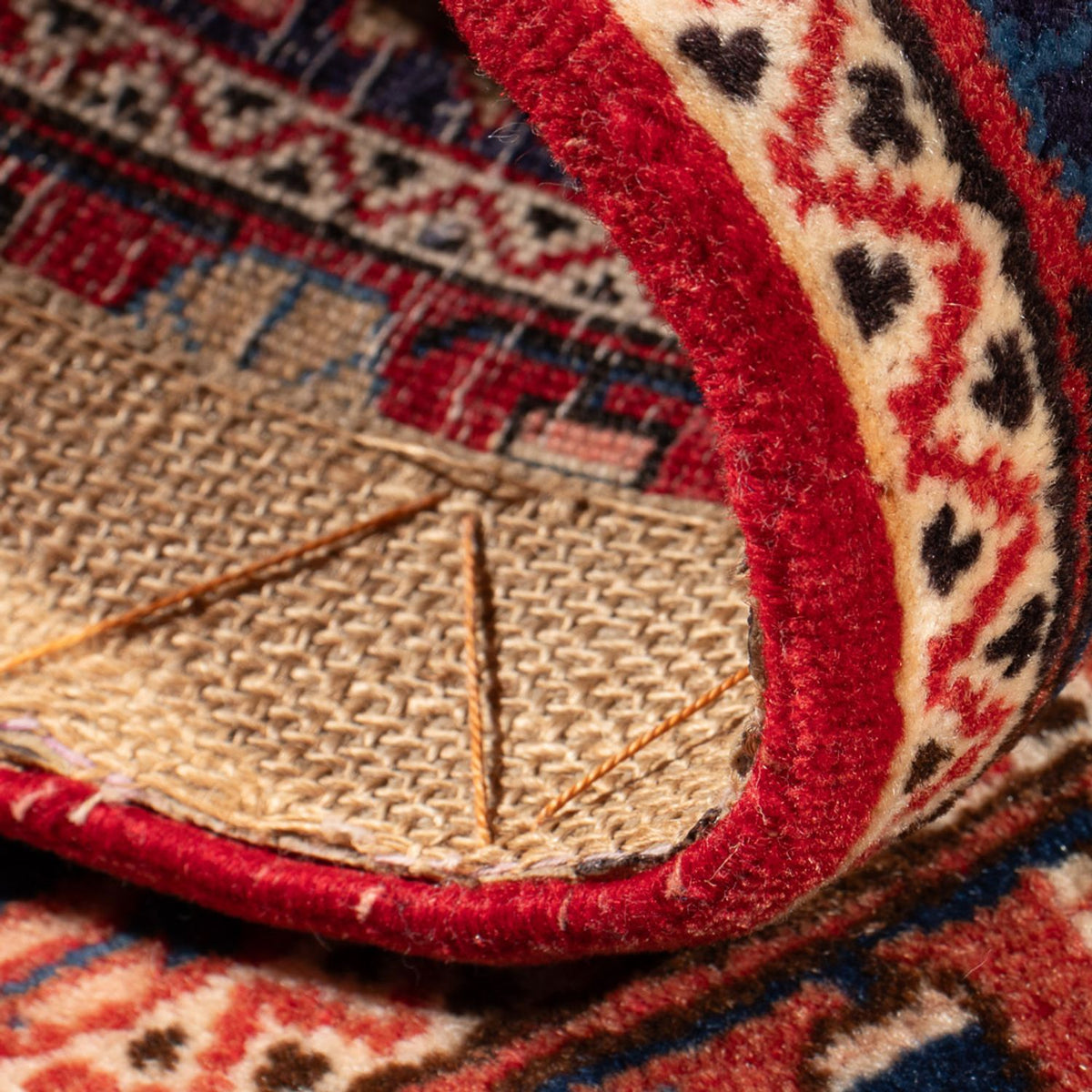 Perzisch Tapijt - Nomadisch - 103 x 66 cm - blauw