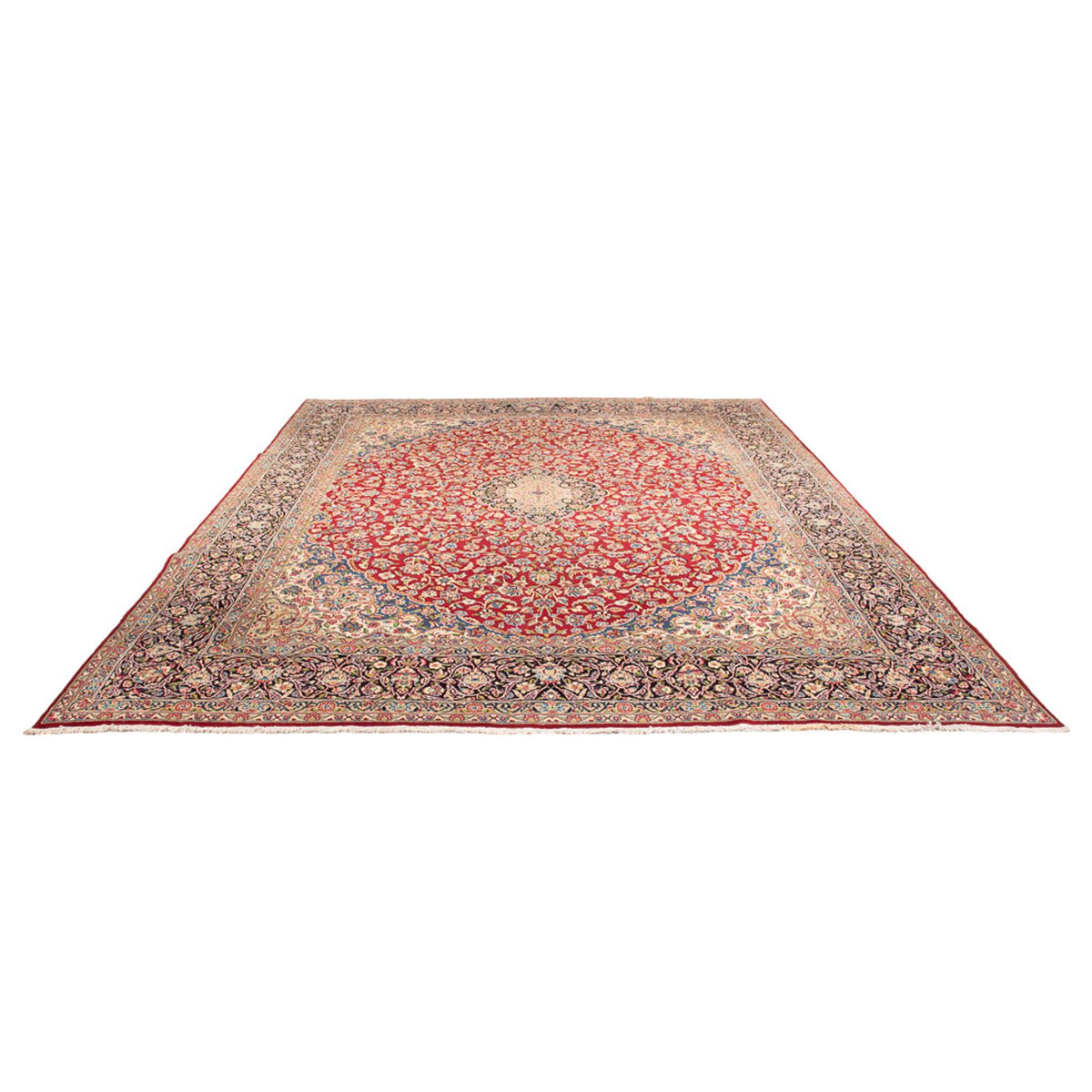 Perzisch tapijt - Keshan - 359 x 280 cm - rood
