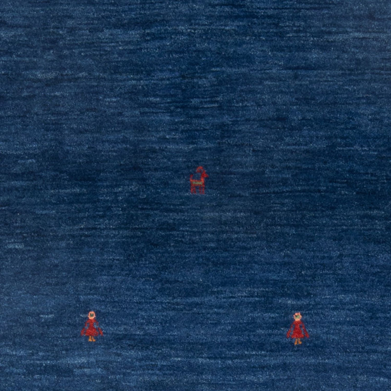 Gabbeh tapijt - Perzisch - 162 x 100 cm - donkerblauw