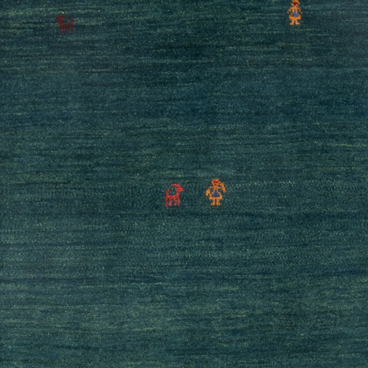 Gabbeh tapijt - Perzisch - 160 x 104 cm - benzine blauw