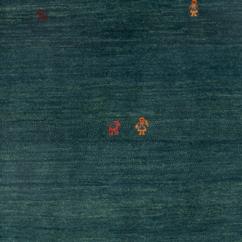 Gabbeh tapijt - Perzisch - 160 x 104 cm - benzine blauw