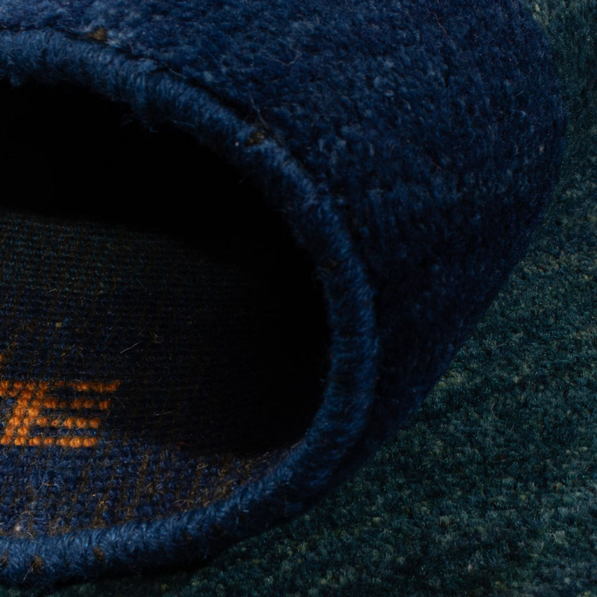 Gabbeh tapijt - Perzisch - 139 x 100 cm - benzine blauw