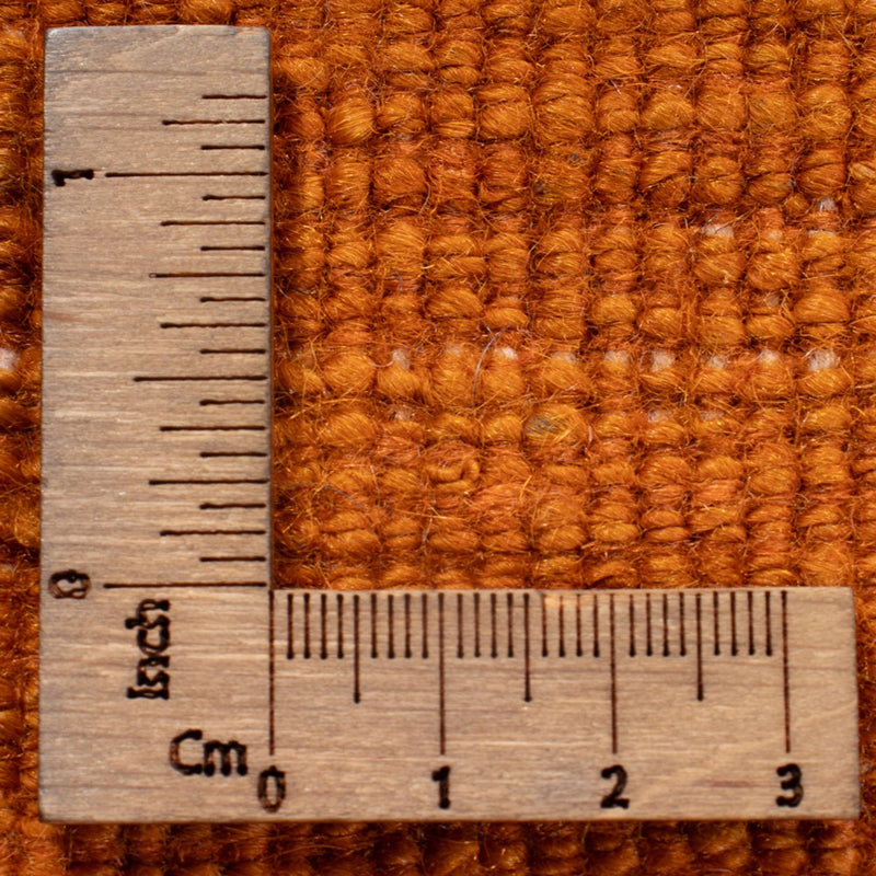 Gabbeh tapijt - Perzisch - 128 x 100 cm - oranje