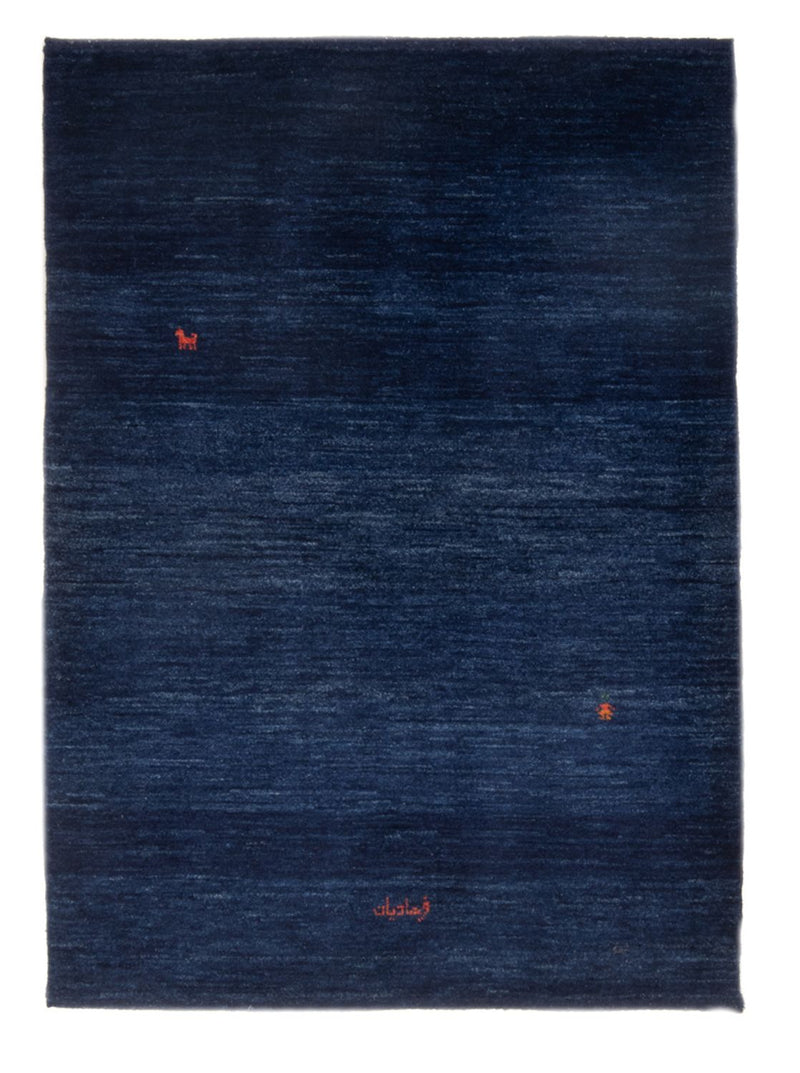 Gabbeh tapijt - Perzisch - 162 x 108 cm - donkerblauw
